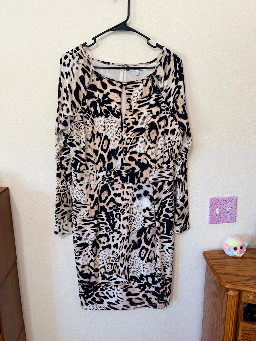Jennifer Lopez Animal print dress size XL